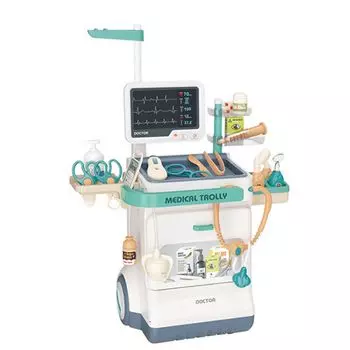 TOMMYFIELD Play Doctor Stethoscope Toy Medical Table Doctor Realistic X-ray (90) [Item]