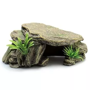 TOMMYFIELD Приют для рептилий Японская змея Леопардовая черепаха Плавающий остров Черепаха Убежище для лягушек