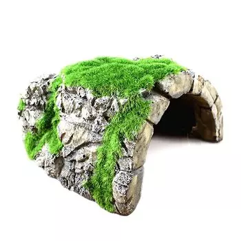 TOMMYFIELD Убежище для рептилий Дом-убежище Туннельная пещера Черепаха Большая каменистая местность