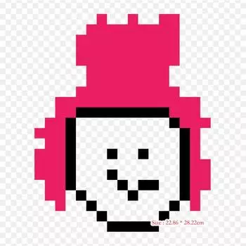 Tomohiko Gryoku Danganronpa видеоигры пиксельная наклейка с принтом на одежде DIY термонаклейки для футболок патч утюг на переносе патч