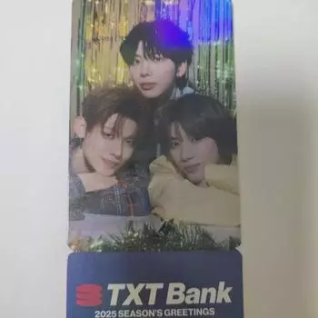 Tomorrow X Together 2025 Season Greeting Popup Unit Foca For Purchases Of 50,000 Won Or More
