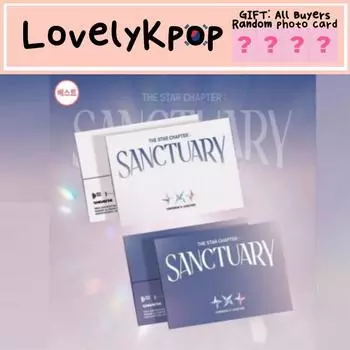 TOMORROW X TOGETHER Звездная глава: САНКТУАРИЙ (Альбомы Weverse вер.) /1 Случайный, Набор 1 Random