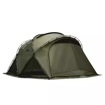 TOMOUNT большой укрытие палатка 75D нейлон ультра легкий купол палатка высота 220 см алюминиевый шест для людей отдельно стоящая уличная палатка дверь сетка с дымоходом