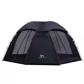 TOMOUNT Dome Person Camping Family 210T с полом для камина, 4-сезонная палатка, отдельно стоящая, 2-3 палатка, палатка, полиэстер, PU3000 мм, отверстие, в комплекте,