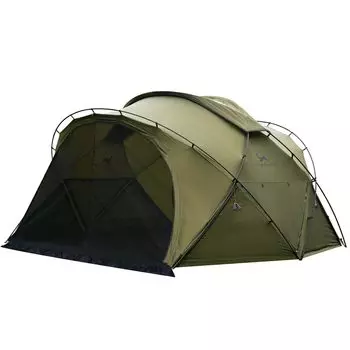 TOMOUNT Shelter Tent 40D Nylon Ultra Light Dome Палатка Алюминиевая стойка для людей Отдельно стоящая уличная палатка Дверь Сетка с отверстием для дымохода Многофункциональная