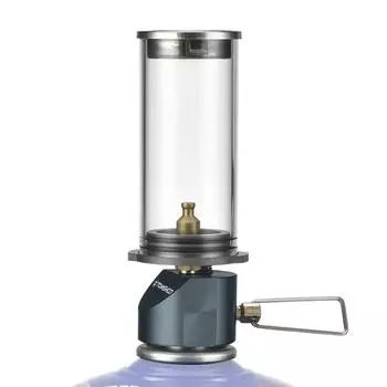 TOMSHOO газовая лампа бутановый газовый фонарь для кемпинга, пикника, рыбалки серебряный