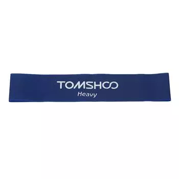 TOMSHOO синие ленты для упражнений с сопротивлением, латексные петли для силовых тренировок в тренажерном зале, ленты для тренировок, ленты для физической подготовки, физиотерапия синий