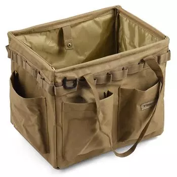 TOMSHOO Сумка для инструментов для кемпинга Складная сумка для хранения инструментов для кемпинга Коробка для переноски армия зеленый