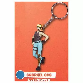 Tomy Fortnite FORTNITE Figure Keychain 1 Snorkel [Takara Arts] [5. Ops] (single item)