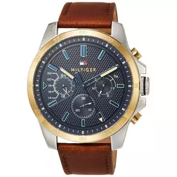 [TOMY HLFIGER] Наручные часы 1791561 мужские BROWST