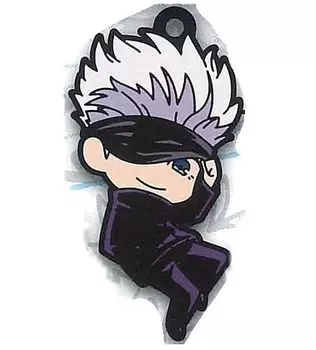 Tomy Jujutsu Kaisen Keychain Gacha Gacha Capsule Toy [Takara Arts] Deforaba! [7.Satoru Gojo] (single item)