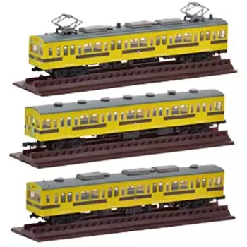 tomy tech Geocolle railway collection Chichibu Railway 1000 series 1007 formations old paint refrigerated car 3 car set diorama supplies