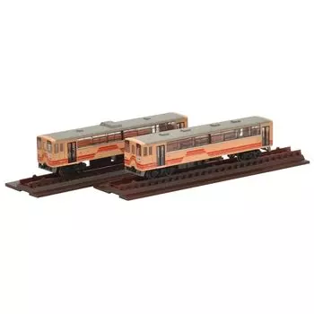 tomy tech Geocolle railway collection Iron collection Akechi Railway Akechi 6/Akechi 1 2 car set diorama supplies (Manufacturer s first order limited