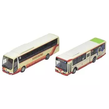 tomy tech Коллекция Bath Коллекция автобусов Автобус Toyotetsu Toyohashi Railway Group 100-летний юбилей Набор из 2 шт.
