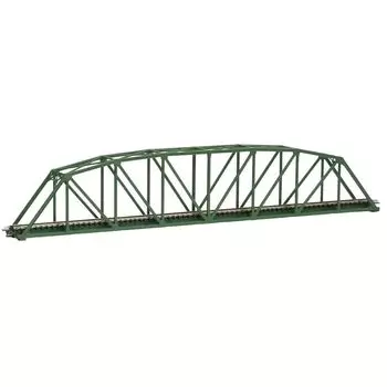 tomy tech TOMIX N gauge одноколейный изогнутый ферменный железный мост S420 F темно-зеленый 3279 принадлежности для моделей железных дорог
