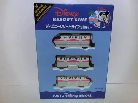 TOMY Tomica Disney Resort Line набор Disney Resort Disney Vehicle Collection Monorail [Original Tomica] 3-вагонный Tokyo Limited