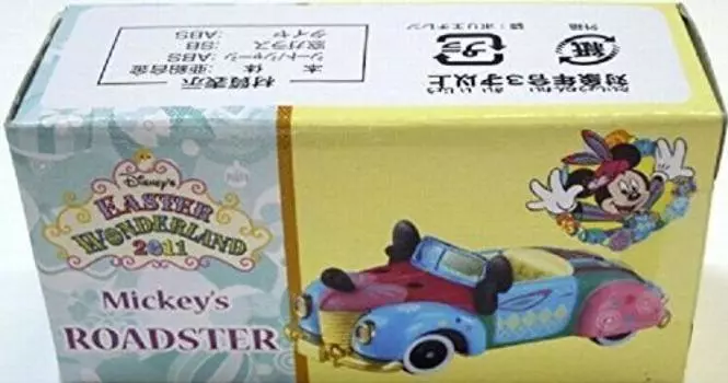 TOMY Tomica Mickey Mouse Disney Easter Wonderland 2011 Disney Resort [Original Tomica] (Roadster) Tokyo Limited