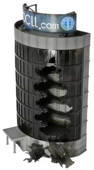 TOMYTEC 1144 GeoColle Combat Series DCM23 Office Building Painted Plastic Model 323723