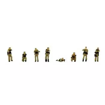 Tomytec 1/144 GeoColle Combat Series DCMA01 Infantry Set A Painted Plastic Model 318125