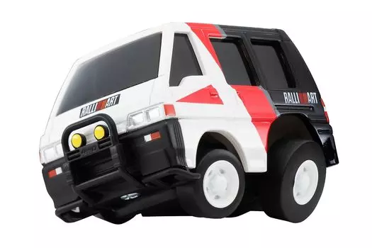 TOMYTEC ChoroQ Mitsubishi Delica Star Wagon 4WD Ralliart Полный комплект QS-08b