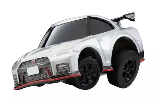 TOMYTEC ChoroQ NISSAN NISMO NISMO N Attack Package Silver Готовый продукт Q s QS-05b GT-R
