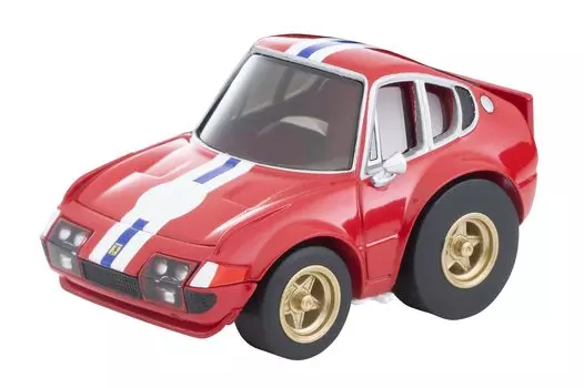 TOMYTEC ChoroQ zero Ferrari 365 GTB4 Competizione Красный Готовый продукт Z-83a