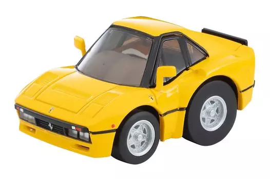 TOMYTEC ChoroQ zero Ferrari GTO Желтый Готовый продукт Z-82c