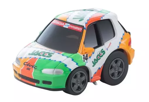 Tomytec ChoroQ zero JACCS Civic 1993 спецификация готовый продукт Z-61d