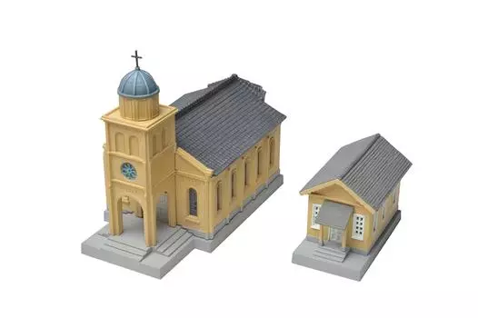 Tomytec Geocolle Building Collection Church B2 Diorama Supplies 051-2