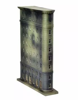 Tomytec GeoColle Combat Series DCM07 Battlefield Building C Painted Plastic Model 314615 1/144