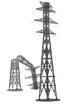 Tomytec GeoColle Combat Series DCM16 Assault City C High Pressure Steel Tower Painted Plastic Model 319832 1/144