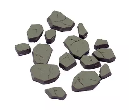Tomytec GeoColle Combat Series DCMA03 Rubble Set A Painted Plastic Model 318149 1/144