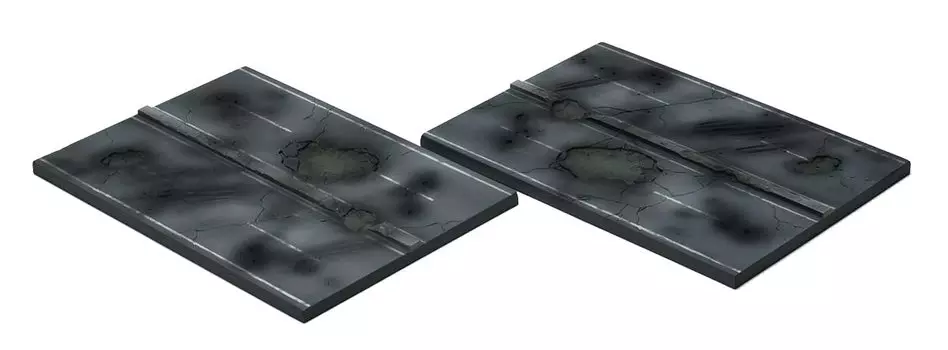 TOMYTEC GeoColle Combat Series DCMA17 Mini Base Road B Окрашенная пластиковая модель 323761 1/144