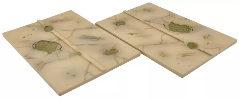 Tomytec GeoColle Combat Series DCMA19 Mini Base Road C Окрашенная пластиковая модель 330240 1/144