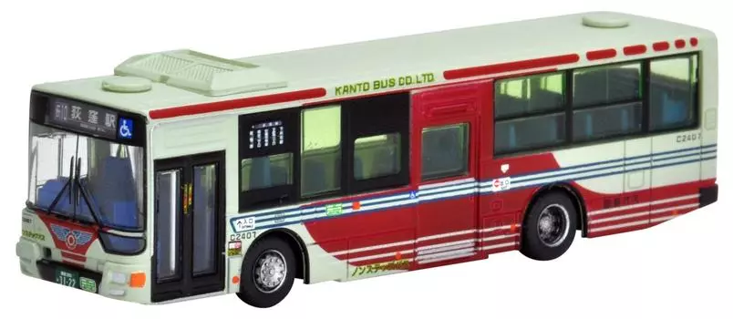Tomytec Geocolle National Bus Collection JB049 Kanto Bus Mitsubishi Fuso Aero Star Bus Diorama Supplies first order limited Non-Step (Manufacturer s