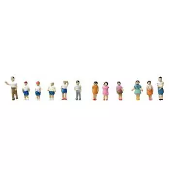 Tomytec Geocolle Scene Collection The Human 105 Elementary School Students and Teachers Diorama Supplies