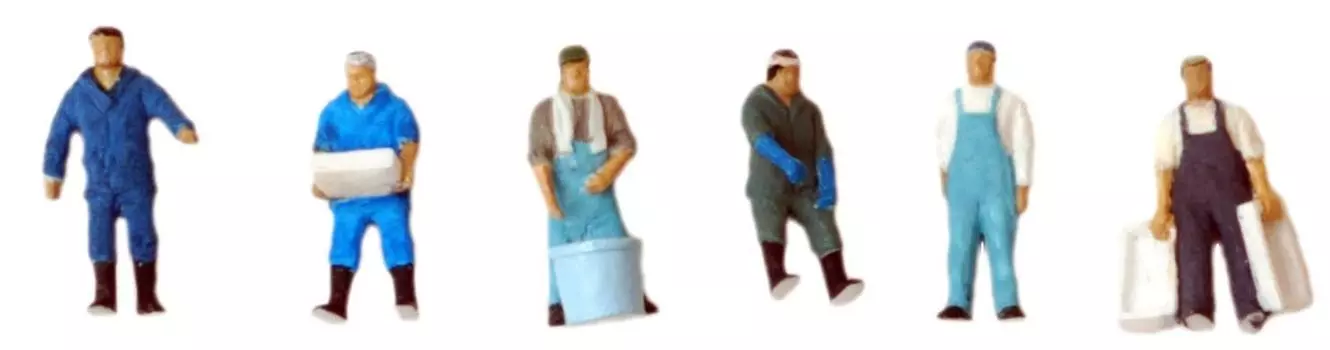 Tomytec Geocolle Scene Collection The Human 119 Fishing Port People Diorama Supplies