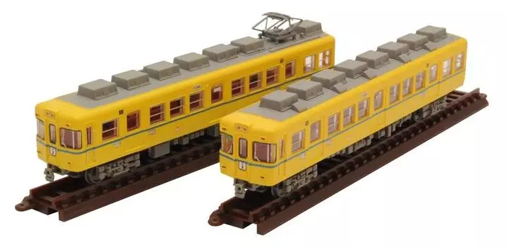 Tomytec GeoColle Железнодорожная коллекция Коллекция железа Ichibata Electric Railway 2100 Серия Ichibata Electric Railway Цветная диорама Поставки первого заказа