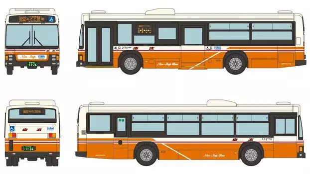 Tomytec Коллекция автобусов Коллекция автобусов Tobu Bus Central Goodbye V8 Elga Diorama Supplies