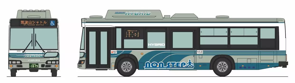 Tomytec Коллекция автобусов Поехали с коллекцией автобусов 22 Гора Цукуба Kanto Railway Диорамные материалы 335344 Давайте