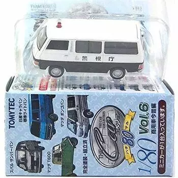 Tomytec Коллекция автомобилей Nissan Caravan Стандартный фургон Департамента столичной полиции Отдельный предмет [6] 1/80 Том 6