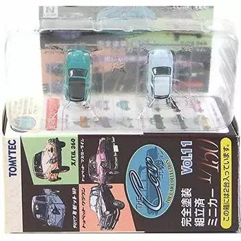 Tomytec Коллекция автомобилей Воспоминания о Street Corner Edition Subaru 360 2 типа Набор Один предмет [2C] 1/150 Vol.11 (Зеленый/Голубой)