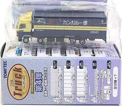 Tomytec Коллекция грузовиков 4 Hino Profia Hokkaido Seino Transportation 31-футовый контейнер, отдельный предмет [8] 1/150 Том.