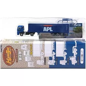 TOMYTEC Коллекция трейлеров 4 Mitsubishi Fuso New Super Great APL 40ft Dry Container Single Item [5] 1/150 Vol. +