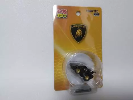 Tomytec Lamborghini Countach Diecast Mini Choro-Q, LP500, черный, автомобиль, № Z-7 тёмно-синий