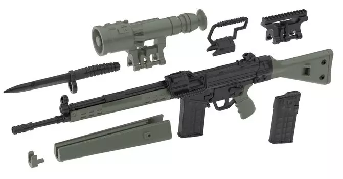 TOMYTEC Little Armory LA082 G3A3 Тип Пластиковая Модель 320609