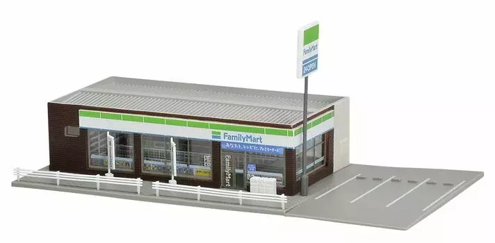 TOMYTEC Магазин у дома TOMIX N Gauge Family Mart 4270, принадлежности для моделей железных дорог
