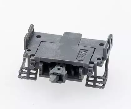 Tomytec N Gauge Close Connected TN Coupler with 1 Piece Railway Model Supplies JC6397 (SP, Gray, Piping)