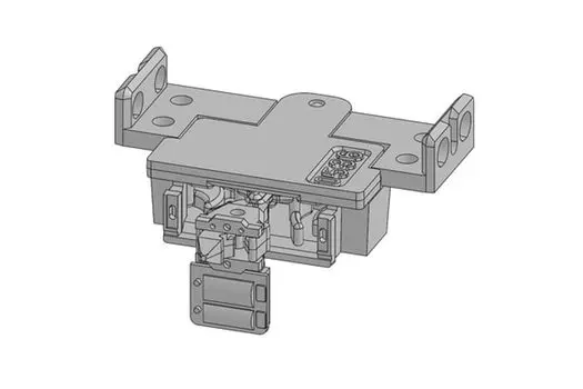 Tomytec N gauge TN coupler with electric 1 piece included Railway model supplies JC7260 close-coupled (SP, gray, two-stage coupler)