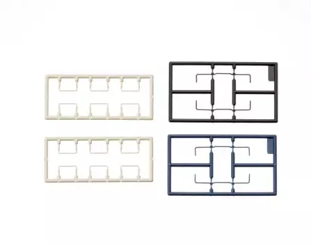 Tomytec N Gauge Handrail Release Lever 2 Cars Railway Model Supplies PP0803 (EF65PF)